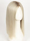LIGHT CHAMPAGNE ROOTED 23.25.24 | Lightest Pale Blonde and Lightest Golden Blonde with Lightest Ash Blonde Blend and Shaded Roots