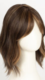 6F27 CARAMEL RIBBON | Brown with Light Red-Gold Blonde Highlights & Tips