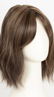 FS6/30/27 TOFFEE TRUFFLE | Brown, Medium Red-Gold, Medium Red-Gold Blonde Blend with Medium Red Gold Blonde Bold Highlights