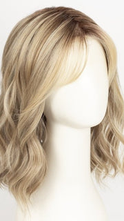 12FS8 SHADED PRALINE | Light Gold Brown, Light Natural Gold Blonde & Pale Natural Gold-Blonde Blend, Shaded with Medium Brown