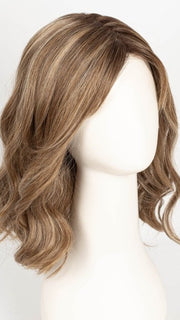 14/26S10 SHADED PRALINES N' CREAM | Light Gold Blonde & Medium Red-Gold Blonde Blend, Shaded with Light Brown