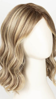 12FS12 MALIBU BLONDE | LIght Gold Brown, Light Natural Gold Blonde, Pale Natural Gold-Blonde Blend, Shaded with Light Gold Brown