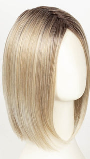 GF19-23SS BISCUIT | Light Ash Blonde Evenly Blended with Cool Platinum Blonde with Dark Roots