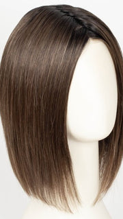 GF8-12SS ICED MOCHA | Medium Brown shaded with Dark Blonde
