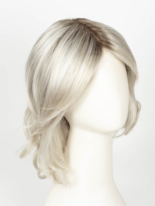 MILKY OPAL | A Blend of Creamy Blonde and White Blonde Rooted with Warm Brown