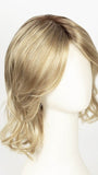 CREAMY TOFFEE R | Rooted Dark Blonde Evenly Blended with Light Platinum Blonde and Light Honey Blonde