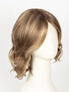 MOCHACCINO R | Rooted Medium Brown with Light Brown Base and Strawberry Blonde Highlights