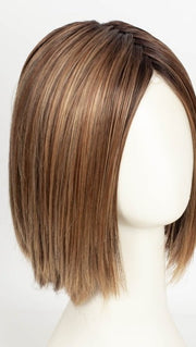 33/32/R4 | Dark Auburn Blended with Dark Brown and Dark Roots