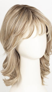 MILKSHAKE BLONDE R | A mixture of Light Sandy Brown, Highlighted with Light Ash Blonde with a Hint of Light Platinum Blonde with a Medium Root Color