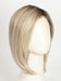 CRUSHED ALMOND BLONDE R | A soft Neutral Light Blonde with a Light and Medium Blended Root Color.
