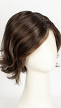 CHOCOLATE ROOTED | Dark Brown and Medium Brown with Light Auburn Blend with Shaded Roots

