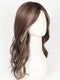 SNOWY UMBER R | Medium Ginger Brown base with White Blond highlights  