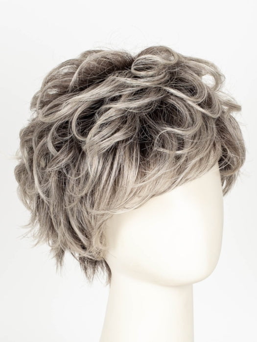 SILVER OYSTER R | Silver and 
Beige blended base with Rich Brown Root tone. Great substitute tone for Blond       