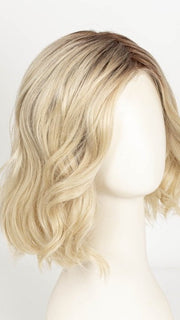 CHAMPAGNE R | Rooted Dark with Platinum Blonde