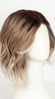 MELTED-MARSHMALLOW | Subtly Warm Dark Sandy Blonde Blend with Medium Brown Roots and Light Ash Blonde Tips and Highlights