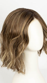 MOCHACCINO-R | Dark roots with Light Brown base and Strawberry Blonde highlights