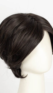 RL2/4 OFF BLACK | Black Evenly Blended with Dark Brown Highlights