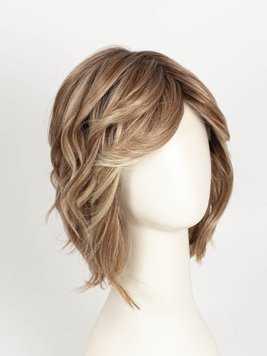 RL14/22SS SHADED WHEAT | Dark Blonde Evenly Blended with Platinum Blonde with Dark Roots