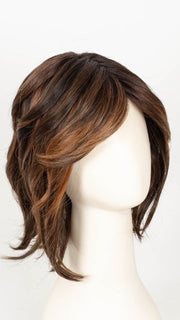 RL8/29SS SHADED HAZELNUT | Warm Medium Brown Evenly Blended with Ginger Blonde with Dark Roots