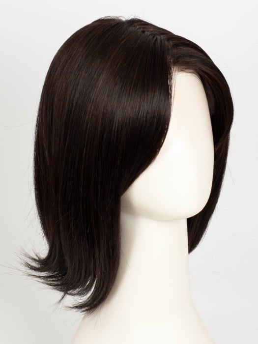 RL2/4 OFF BLACK | Black Evenly Blended with Dark Brown Highlights
