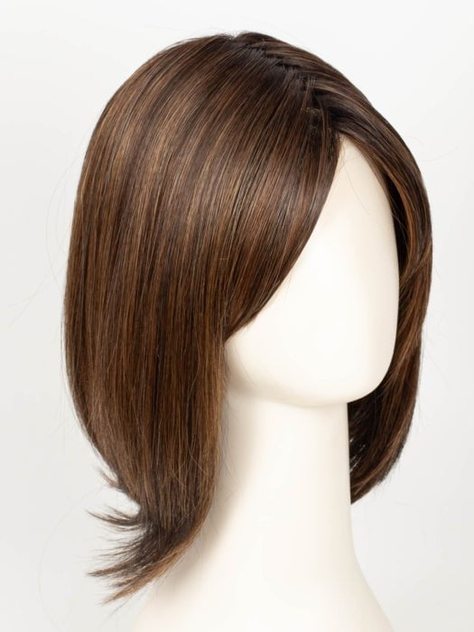 RL8/29SS SHADED HAZELNUT | Warm Medium Brown Evenly Blended with Ginger Blonde with Dark Roots