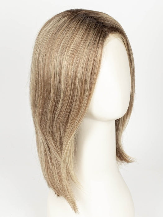 SSB16-10/R10 | Medium Blonde Light Brown Blend Rooted Light Brown 