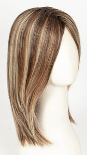 SS17/23/R8 | Pale Auburn Beige Blonde Blend Rooted Medium Brown 