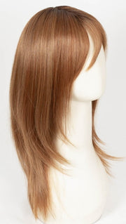 AUBURN SPICE R | A Deep Auburn Shade with Darker Roots and subtle highlights in Copper and Golden Spice Tones