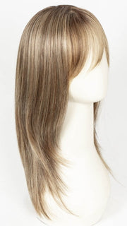 BROWN SUGAR COOKIE R | The roots are a Rich Brown Tone that seamlessly transitions into a Warm, Golden-Brown base. Delicate highlights in honey and toffee tones add dimension