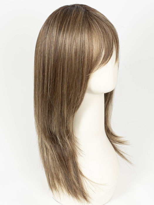 CAPPUCINO LATTE R | A Deep, Espresso-Brown tone root, that seamlessly transitions into a velvety, warm latte hue, featuring soft beige and caramel undertones that mimic the swirls of milk in a perfectly crafted cappuccino