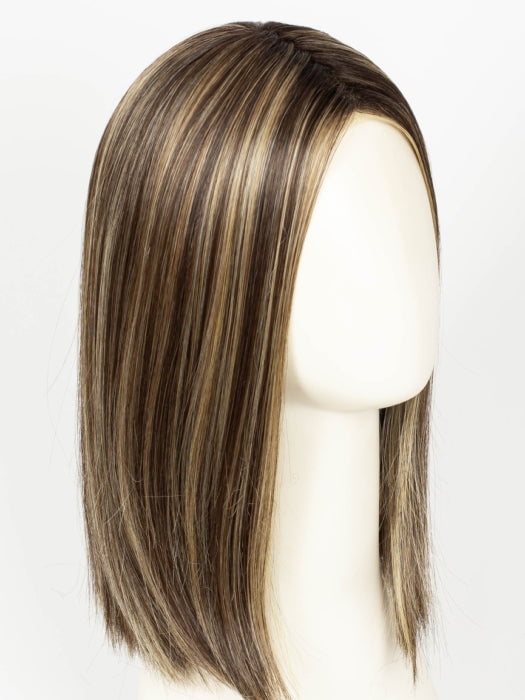 CHOCOLATE BUTTERCREAM R | A deep Chocolate Brown Root, that melts into Buttery, Golden Brown Tones, accented by Soft Caramel and Honey highlights for a smooth, multidimensional finish