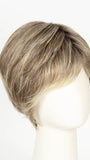 GF12-22SS SHADED CAPPUCCINO | Light Golden Brown Evenly Blended with Cool Platinum Blonde Highlights with Dark Roots