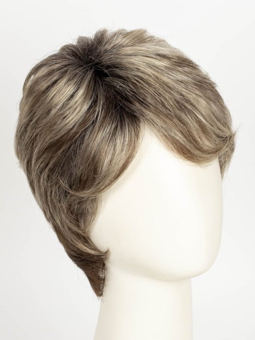 DARK SAND SHADED 12.26.14 | Lightest Brown and Light Golden Blonde with Medium Ash Blonde Blend and Shaded Roots