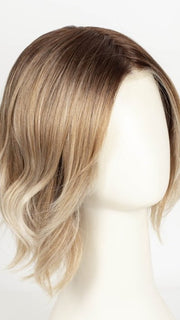 MELTED-MARSHMALLOW | Subtly Warm Dark Sandy Blonde Blend with Medium Brown Roots and Light Ash Blonde Tips and Highlights