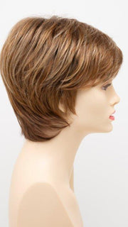 CREAMED COFFEE | Medium Brown roots and base with Cinnamon and Golden Blonde highlights