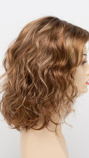 CREAMED COFFEE | Medium Brown roots and base with Cinnamon and Golden Blonde highlights