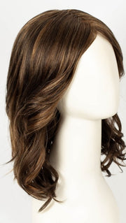 CHOCOLATE CARAMEL | Medium Brown with Soft Red and Blonde highlights