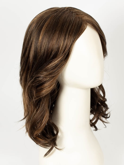 CHOCOLATE CARAMEL | Medium Brown with Soft Red and Blonde highlights
