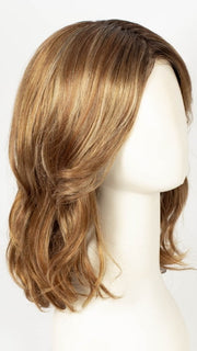 CREAMED COFFEE | Medium Brown roots and base with Cinnamon and Golden Blonde highlights