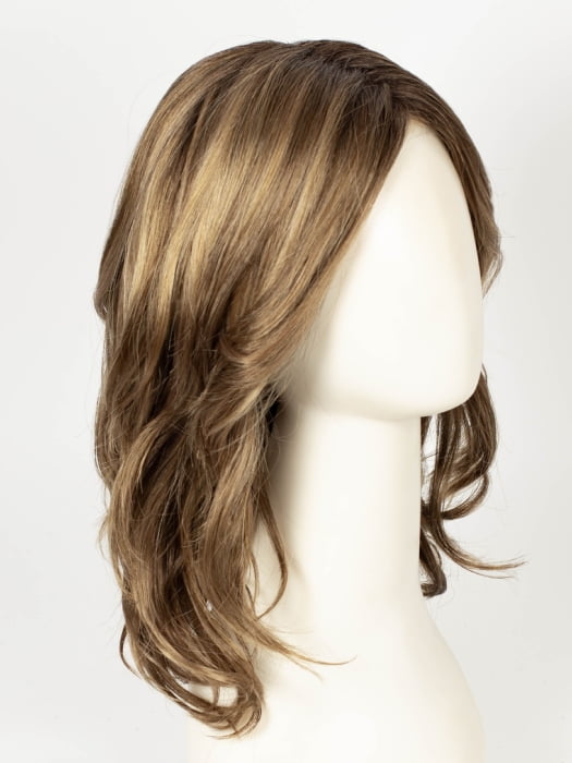 TOASTED SESAME | Medium Brown roots with overall Warm Cinnamon base and Golden Blonde hightlights