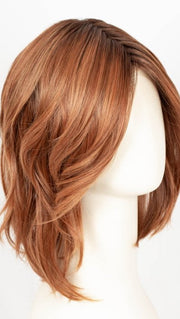 SIENNA SPICE R | A true light strawberry blonde/red with low light and highlights