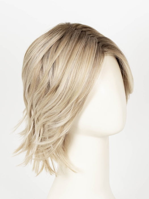 CRUSHED ALMOND BLONDE R | A soft Neutral Light Blonde with a Light and Medium Blended Root Color