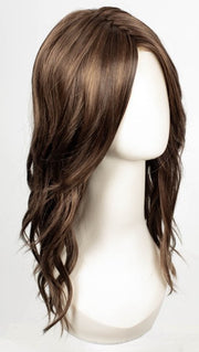 8RH14 MOUSSE CAKE | Medium Brown with 33% Medium Natural Blonde Highlights