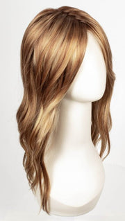 14/26S10 SHADED PRALINES N' CREAM | Light Gold Blonde & Medium Red-Gold Blonde Blend, Shaded with Light Brown