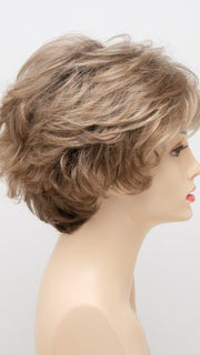 SPARKLING CHAMPAGNE | Medium Brown roots with overall Strawberry Blonde base and soft Golden Blonde highlights