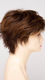 CHOCOLATE CARAMEL | Medium Brown with Soft Red and Blonde highlights