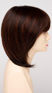CHOCOLATE CHERRY | Dark Brown roots with overall Medium Brown base with Deep Red highlights