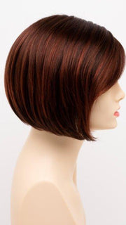 CHOCOLATE CHERRY | Dark Brown roots with overall Medium Brown base with Deep Red highlights