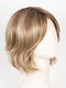 CREAMY-TOFFEE-R | Rooted Dark Blonde Evenly Blended with Light Platinum Blonde and Light Honey Blonde