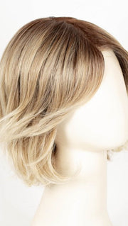 MELTED-SAND | Rich, warm brown root melts into the neutral blond tone. Light-beige blond ends complete this stunning color.   